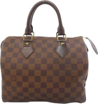 Louis Vuitton Pre-owned Handbags, female, Brown, Size: ONE SIZE Pre-owned Vintage Canvas Handbag