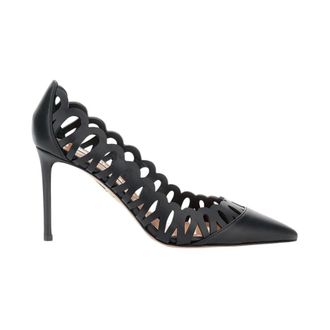 Aquazzura Dames, Schoenen, Zwart, Maat: 36 1/2 EU Leer