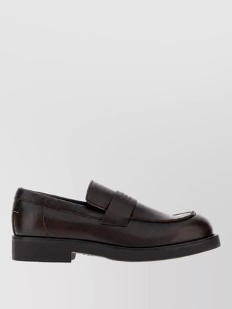 Maison Margiela leather monk shoes