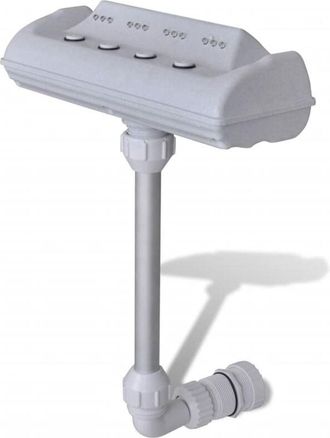 vidaXL Fontana a Cascata per Piscina con Luci led - Vidaxl