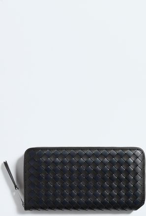 Bottega Veneta Portafoglio Intrecciato Piccolo Con Zip - Bottega Veneta