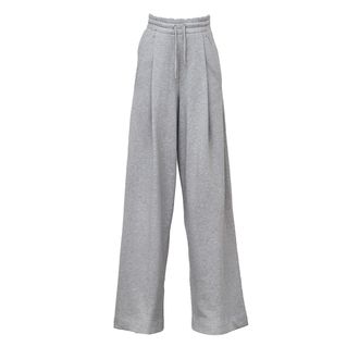 Dries Van Noten Soft Wide-Leg Pants with Mid-Rise Waist and Elasticized Band