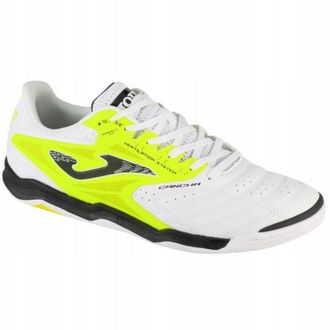 Joma Heren Cancha Kunstgras Voetbalschoenen (Wit/Geel)