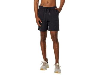 L.L.Bean 7 Multisport Shorts Mens Clothing Classic Black : 2XL 7, Polyester