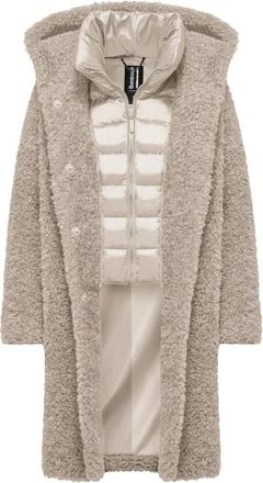 Bomboogie Mujer, Abrigos, Beige, Talla: 2XL