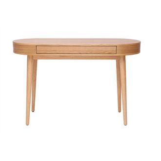 Miliboo Miliboo - Escritorio Con Caj&oacute;n De Madera Clara 120 Cm Judith