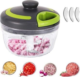OEM 1 Pieza, Mortero De Ajo, Cortador Manual Multiusos, Duradero Y Antideslizante, No Se Rompe F&aacute;cilmente, 13,2 13,2 11,7 Cm, Zanahorias