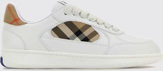 Burberry Sneakers Terrace in pelle di vitello con dettagli Vintage Check