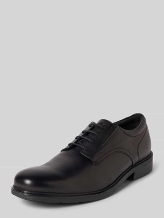 Geox Derby aus Leder Modell DUBLIN in Black, Gr&ouml;&szlig;e 42