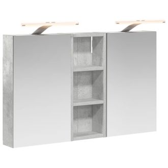vidaXL Juego De Muebles De Ba&ntilde;o Con Estante 3 Pcs 80 X 10,5 X 50 Cm Vidaxl