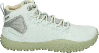 Merrell Sportieve Mid Su&egrave;de Sneakers Lichtblauw - Dames - Sneakers - Blauw - 42 EU - Su&egrave;de - Schoenen