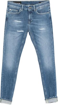 Dondup distressed cropped jeans - Blue