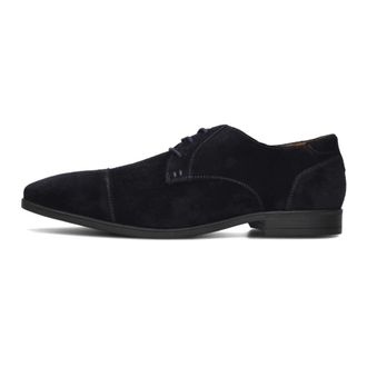 Stefano Lauran Elegante Su&egrave;de Schoenen met Gesp - Heren - Nette schoenen - Blauw - 43 1/2 EU - Su&egrave;de - Schoenen