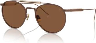 Brunello Cucinelli Zonnebrillen - unisex - Zonnebrillen - Bruin - 52 MM - Accessoires