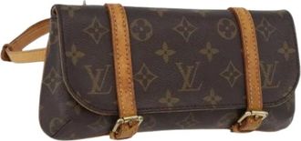Louis Vuitton Pre-owned Belt Bags, female, Brown, Size: ONE SIZE Pre-owned Monogram Waist Bag
