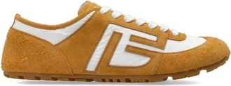 Balmain Racer 45 Sneakers - Heren - Sneakers - Oranje - 41 EU - Leer - Schoenen
