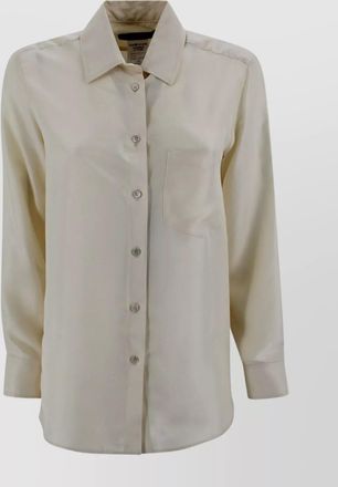 Max Mara silk shirt long sleeves