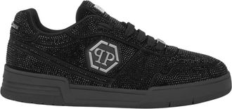 Philipp Plein Schoenen, unisex, Zwart, 41 EU, Leer, P-Force 78 Strass