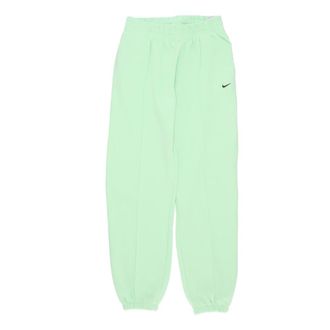 Nike Fleece Trainingsbroek - Dames - Trainingsbroeken - Groen - S - Katoen - Fitness