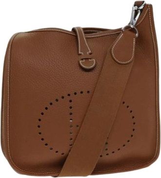 Herm&egrave;s Borsa a spalla Pre-owned - - Pre-owned - Donna - Marrone - ONE SIZE