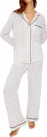Rails Womens Luna Pajama Set In Striped Lucky Horseshoes