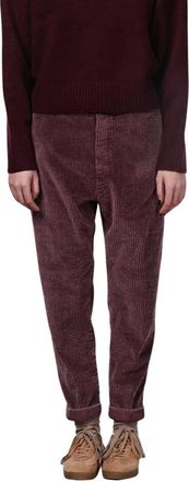 Mason's Malibu Jogger City - Dames - Slim Fit Broeken - Rood - L - Katoen - Broeken