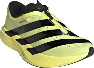 adidas Adizero Evo SL Zip Running Shoe in Frozen Lemon/black/iron at Nordstrom, Size 9.5