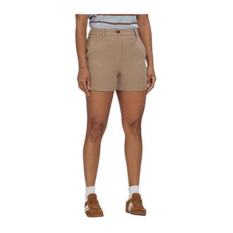 Modstr&ouml;m Korte Broeken, Dames, Bruin, S, Leer, Alayamd Shorts