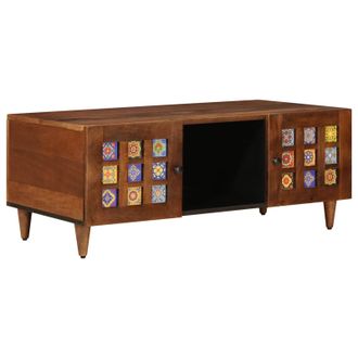 vidaXL Tavolino Da Salotto Marrone 100 X 54 X 40 Cm Vidaxl