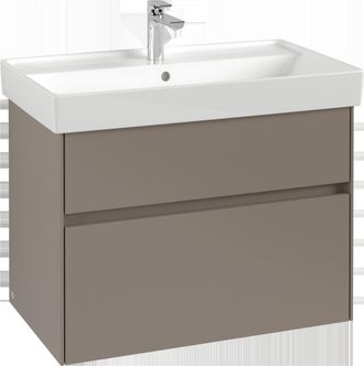 Villeroy & Boch Collaro Meuble Sous-lavabo, 2 Tiroirs, Lavabo Au