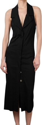 Anemos Bond Dress In Black