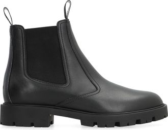 Celine Margaret Leather Chelsea Boots