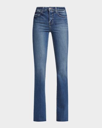L'agence Ruth High Rise Straight Jeans