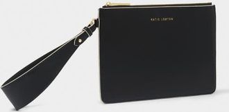 Katie Loxton Marni Wristlet Pouch in Black at Nordstrom