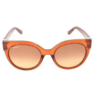 Ferragamo Salvatore Ferragamo Brown Gradient Butterfly Ladies Sunglasses SF1031S 261 53