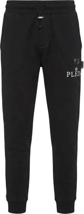 Philipp Plein Broeken, Heren, Zwart, S, Katoen, Joggingbroek Plein R