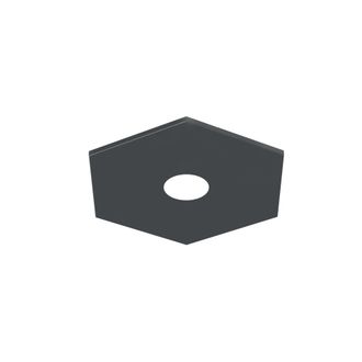 Lumicom Lumicom - River Hex 1x Plaf&oacute;n Monocolor Mate