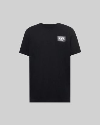 Psycho Bunny Mens Jarvis Chest Graphic Tee 001 BLACK / XXXL