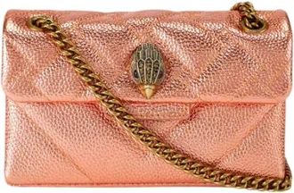 Kurt Geiger Kensington 17 Bag - Dames - Schoudertassen - Oranje - ONE Size - Leer - Tassen