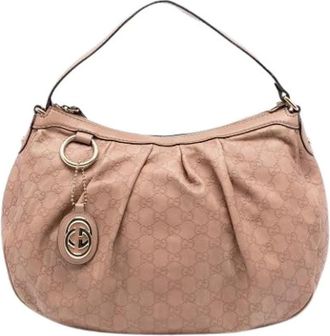Gucci Pre-owned Shoulder Bags, female, Brown, Size: ONE SIZE Pre-owned Sukey Shoulder Bag