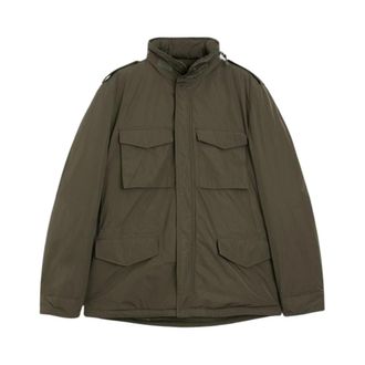 Aspesi Light Jackets, male, Green, Size: 2XL Mini Field Jacket