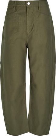 Rag & Bone Rag & Bone Stevie Utility Tapered-leg Cotton Trousers - Khaki - 27 (W27 / UK8-10 / S)