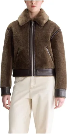 Bellerose Mujer, Chaquetas, Marr&oacute;n, Talla: L