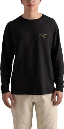 Arc'teryx Kragg Katoenen Longsleeve T-shirt - Heren - Longsleeves - Zwart - L - Katoen - Tops