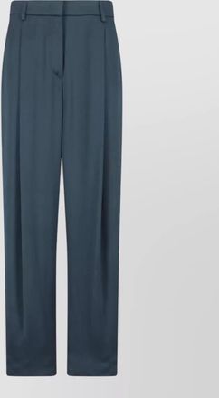 Giorgio Armani tailored trousers pleated front belt loops