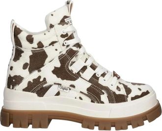 Buffalo Aspha NC Mid - Dames - Veterlaarzen - Veelkleurig - 40 EU - Katoen - Schoenen