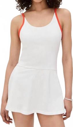 Free People Hot Shot Active Skortsie In White