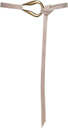 ADA Nile Skinny Leather Belt in Trench at Nordstrom