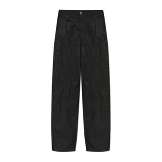 Moschino Wide Trousers, male, Black, Size: XL Cargo Trousers