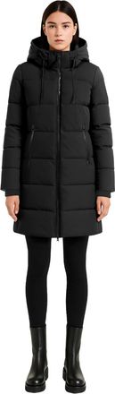 Rudsak Womens Sydney Com Puffer Jackets Black 4123511